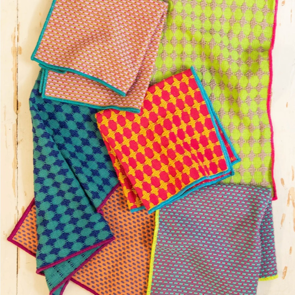 Woven Dish Cloth Napkins, Set of 6 
Natural Life